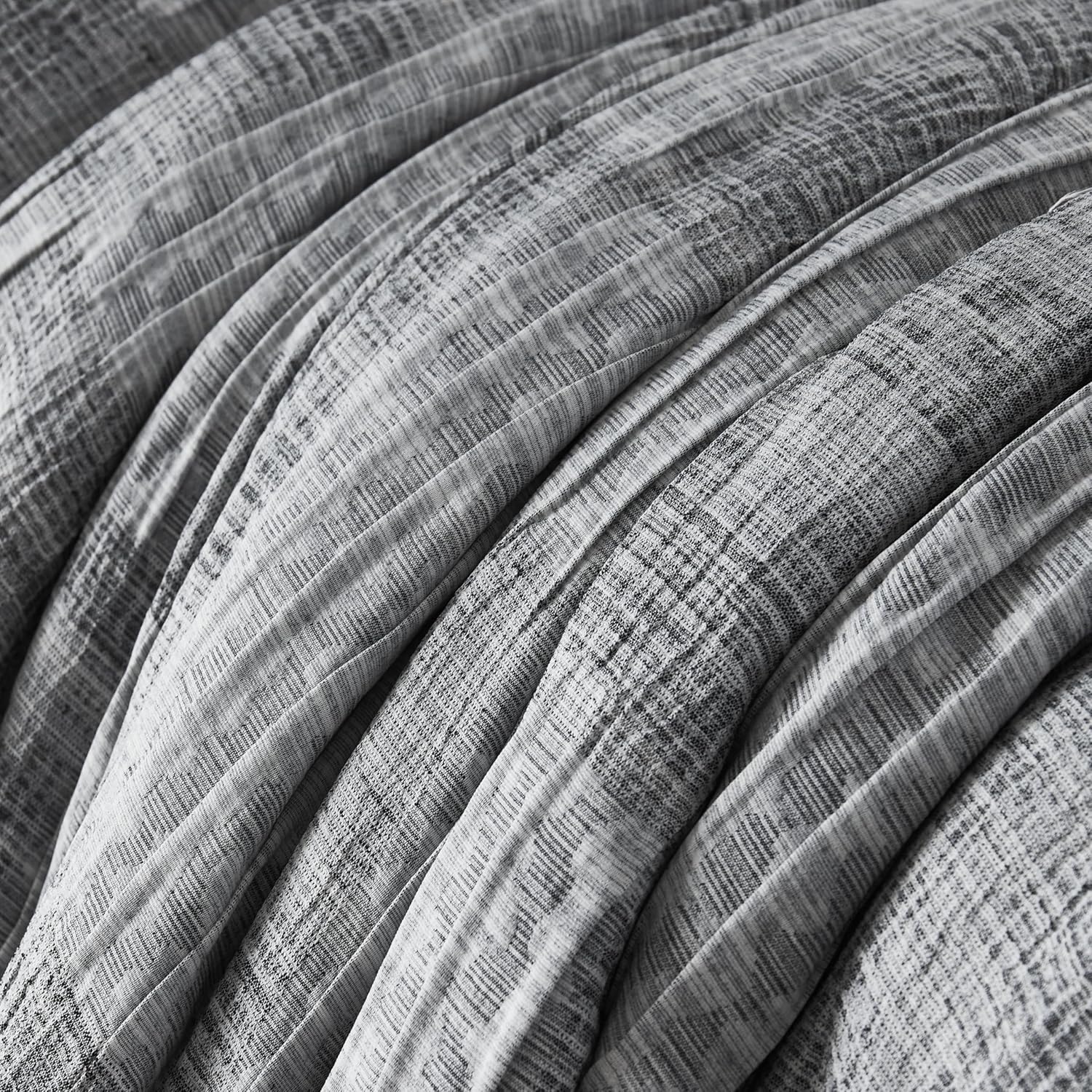 MaiRve Charcoal Grey Cal King Comforter Set