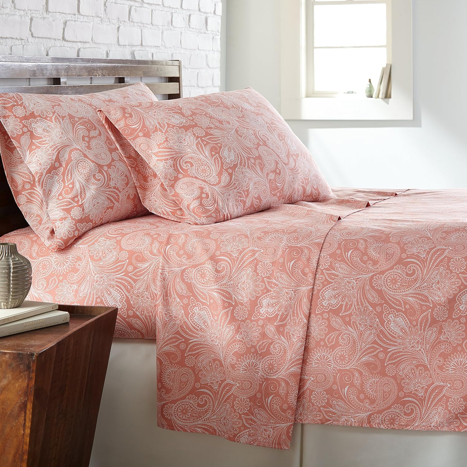 Southshore Fine Living Perfect Paisley 3-Piece Twin Sheet Set