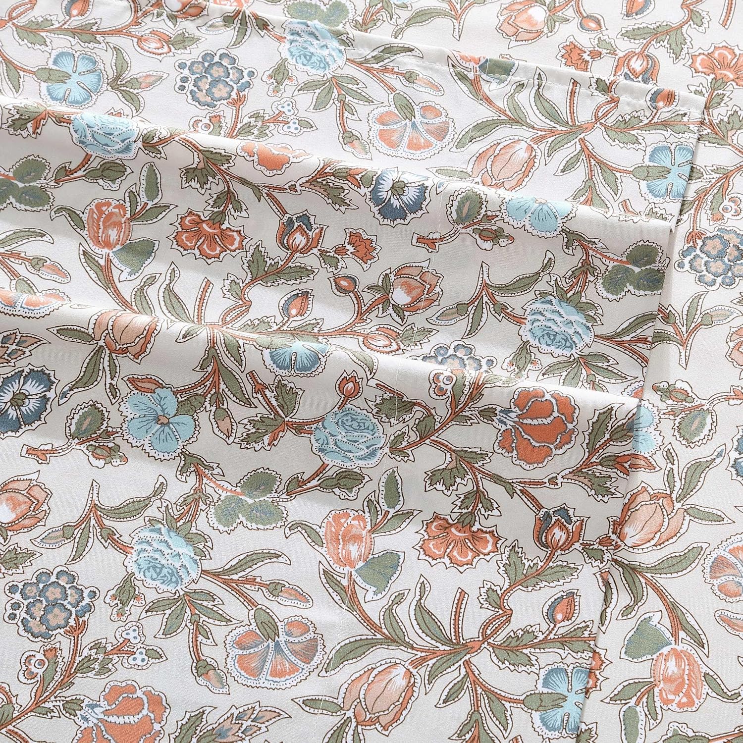 Wrangler King Sheet Set Westward Floral Design